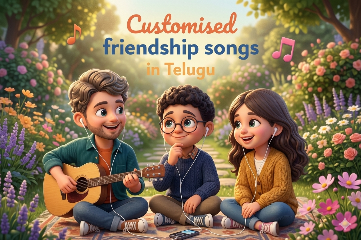 Telugu Customised Friendship Songs